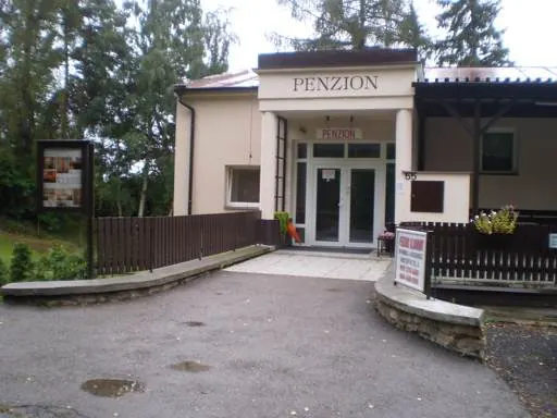 Vstup do penzionu
